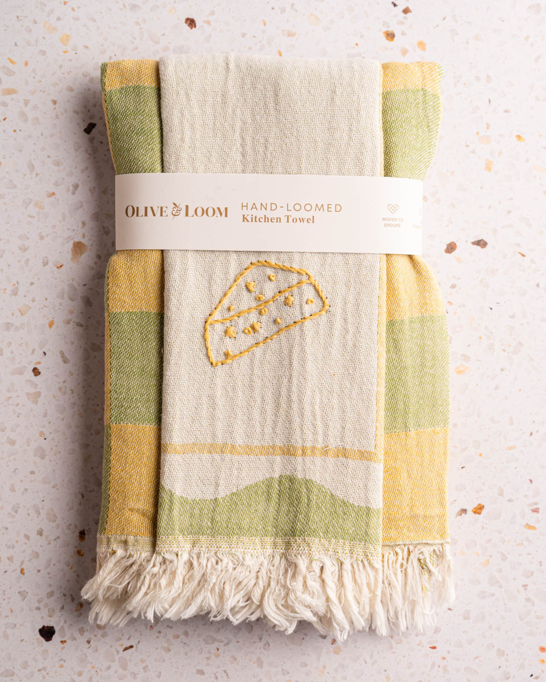 Hand Stitched Kitchen Towel