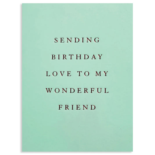 Birthday Love Card