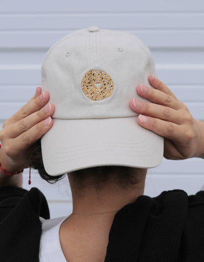 Everything Bagel Embroidered Hat