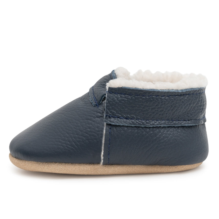 Fringeless Sherpa Moccasins