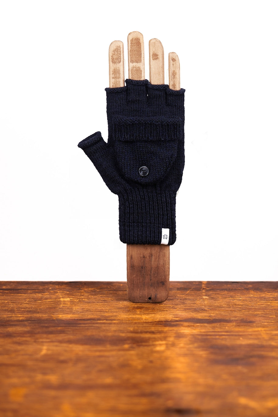 Melange Convertible Fingerless Gloves