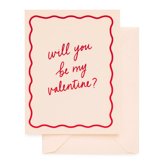Will You Be My Valentine Card