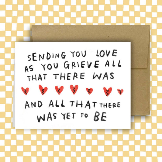 Sending You Love Sympathy Card