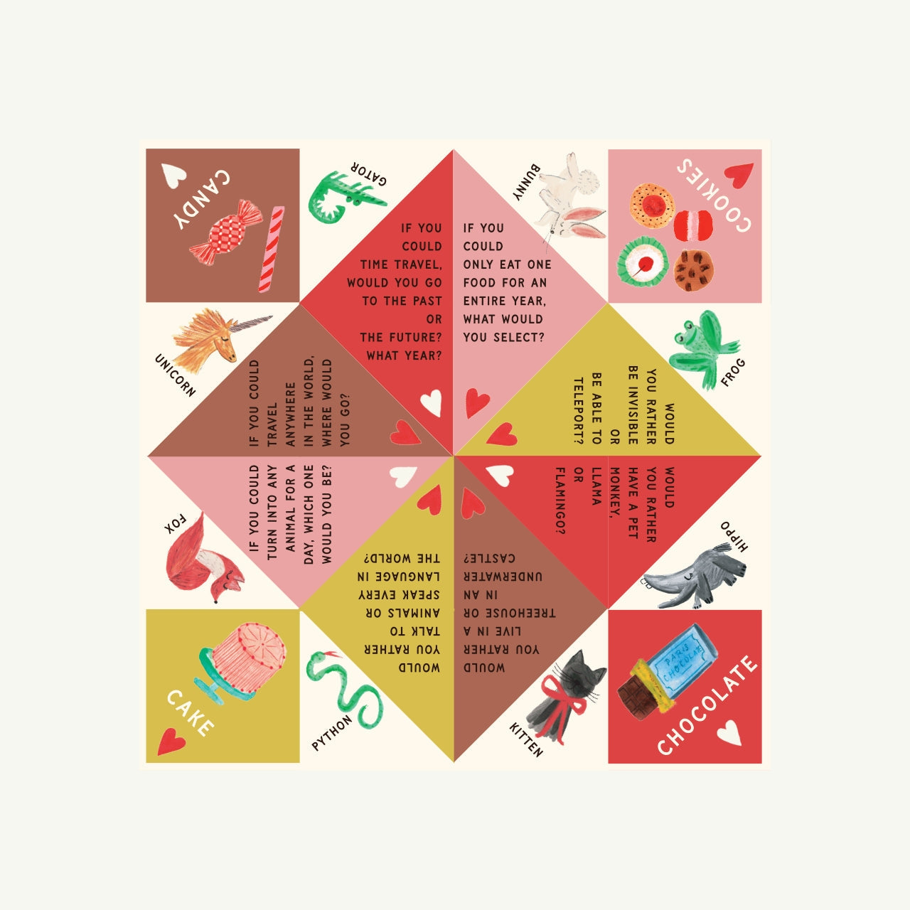 Class Set Valentine's Fortune Tellers