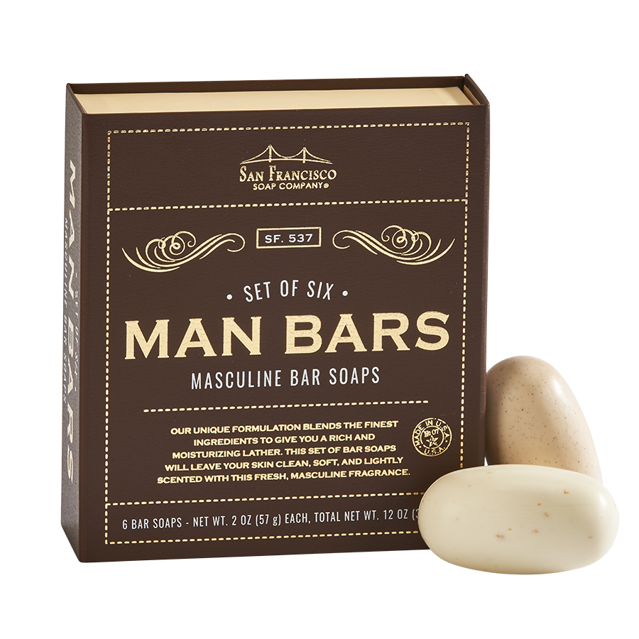 6pc Man Bar Set