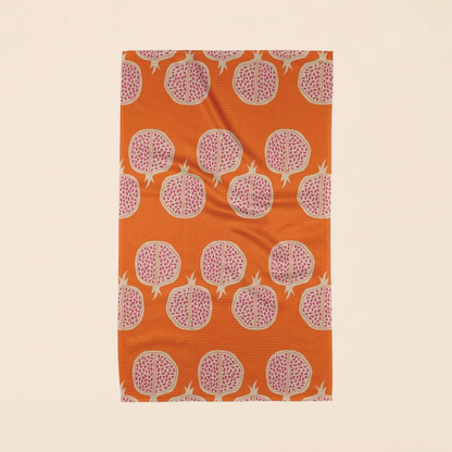 Pomegranate Parade Tea Towel