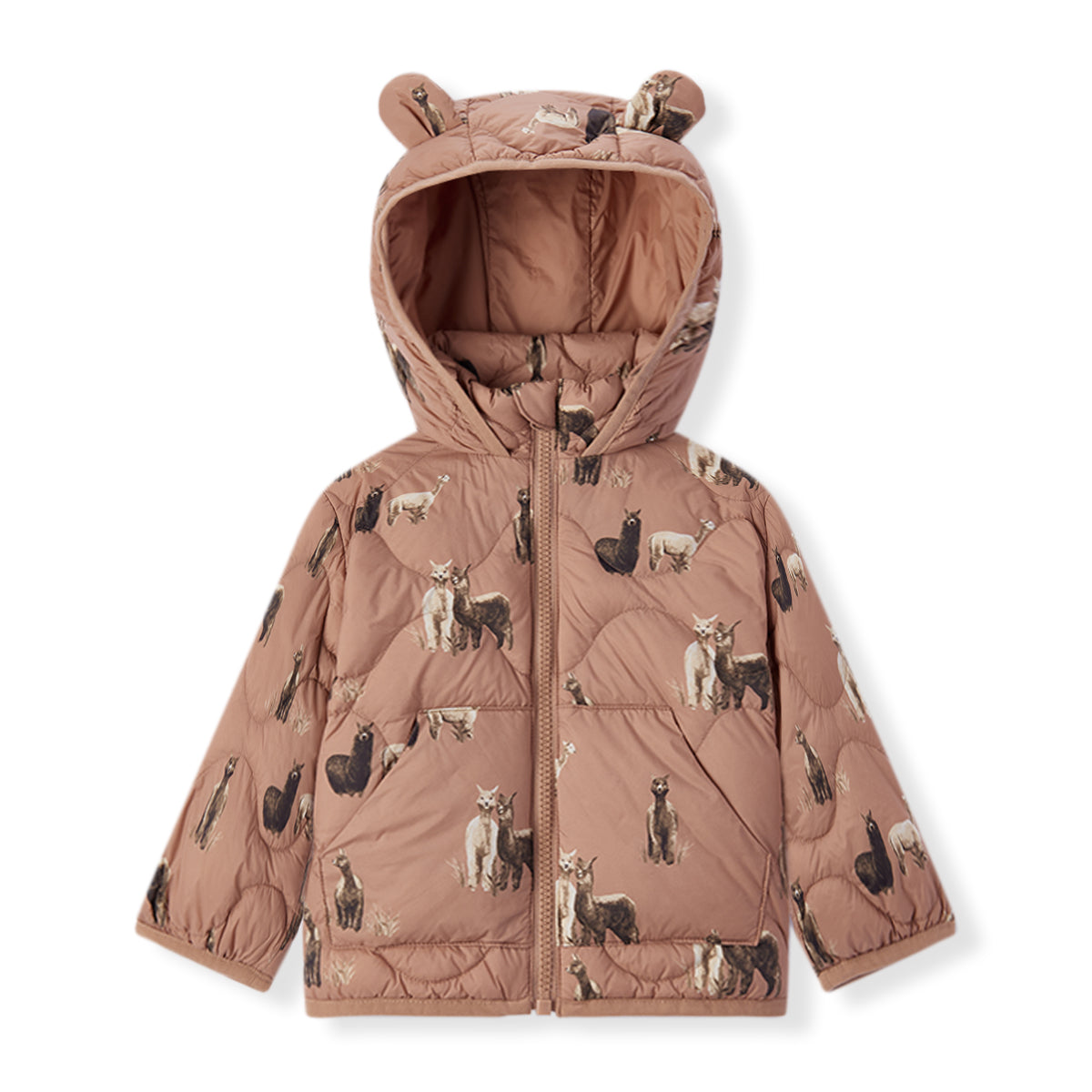 Lightweight Down Hooded Jacket