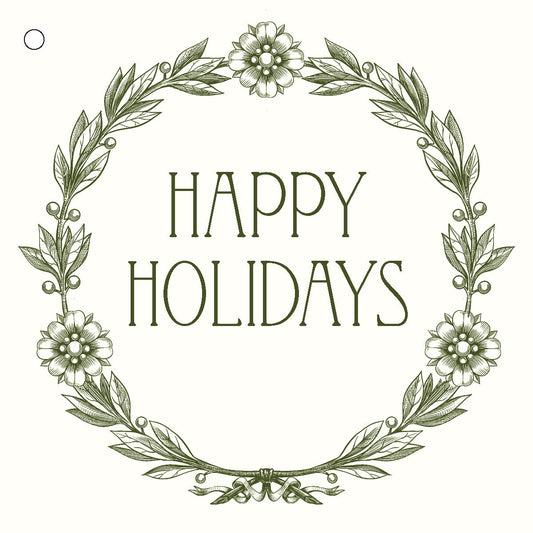 Happy Holidays Gift Tags