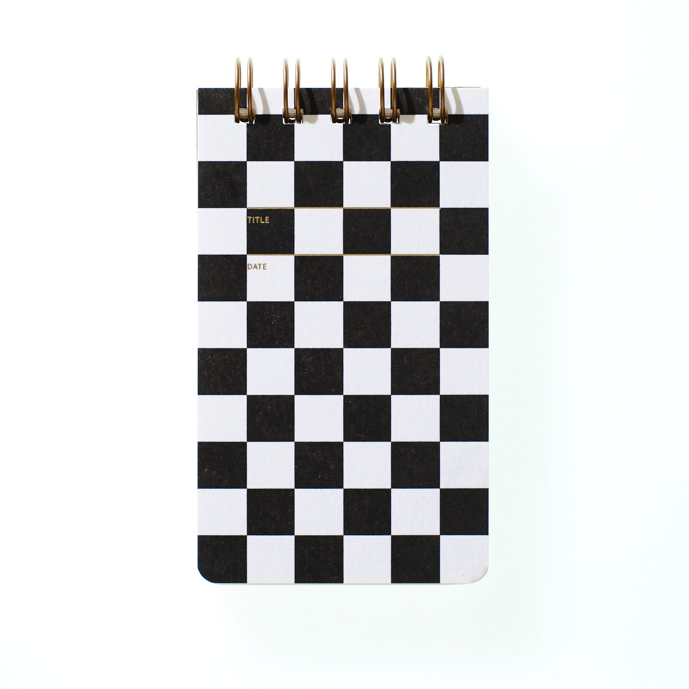 Patterned Reporter Notebook