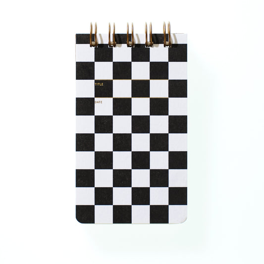 Patterned Reporter Notebook