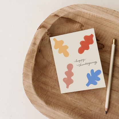 Thanksgiving Flutters Card