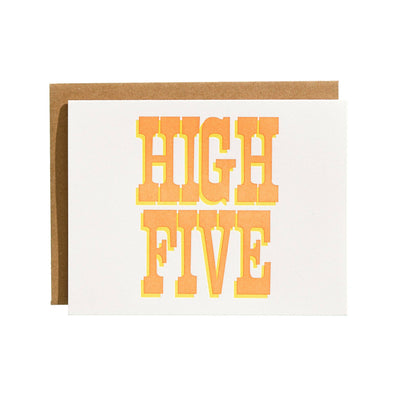 High Five Greeting Card