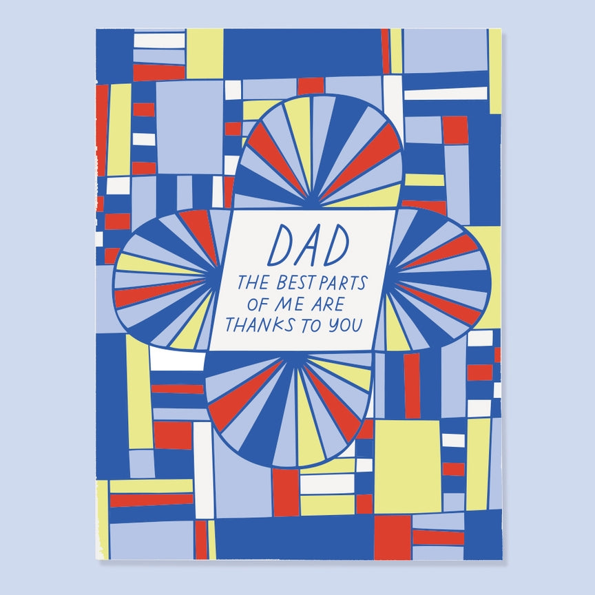 Part Dad Best Parts Father's Day Card | Gifted LA - Personal Gifting Concierge