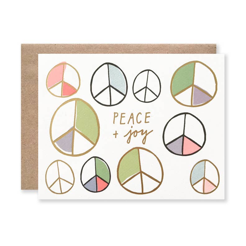 Peace and Joy Holiday Card
