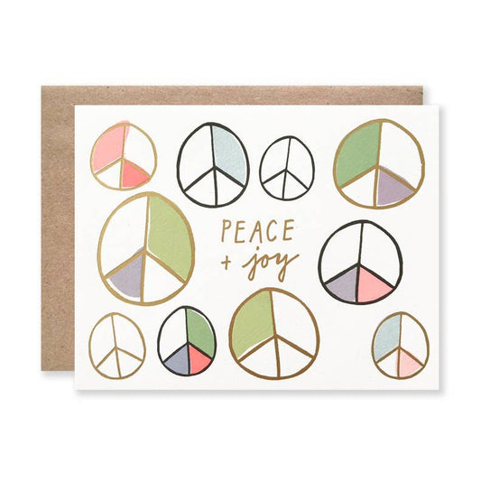 Peace and Joy Holiday Card