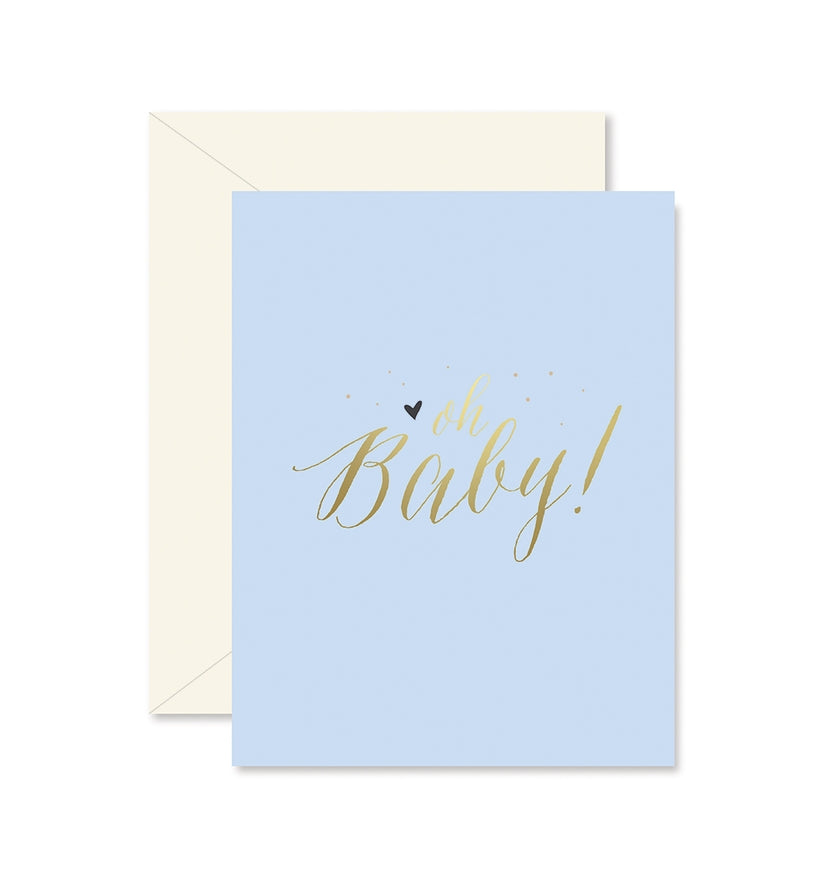 Blue Oh Baby! Card