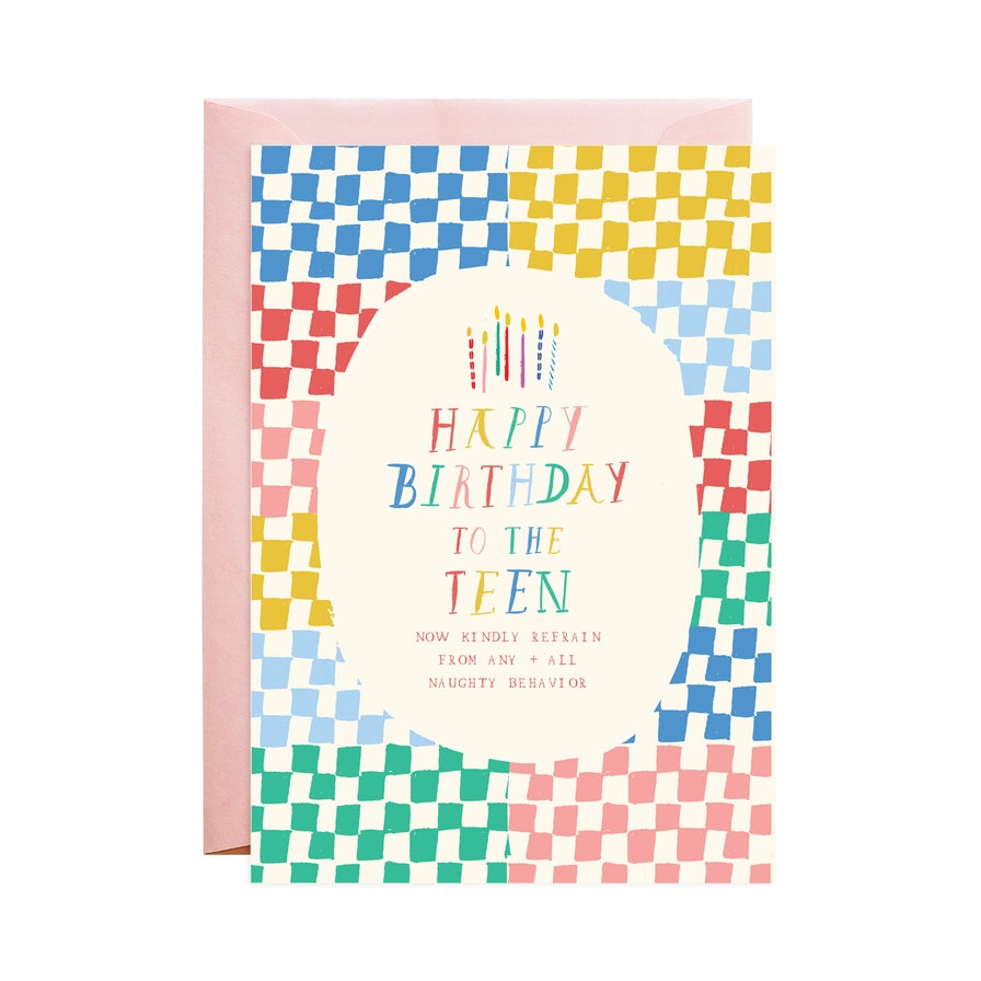 Too Cool For Cake Birthday Card