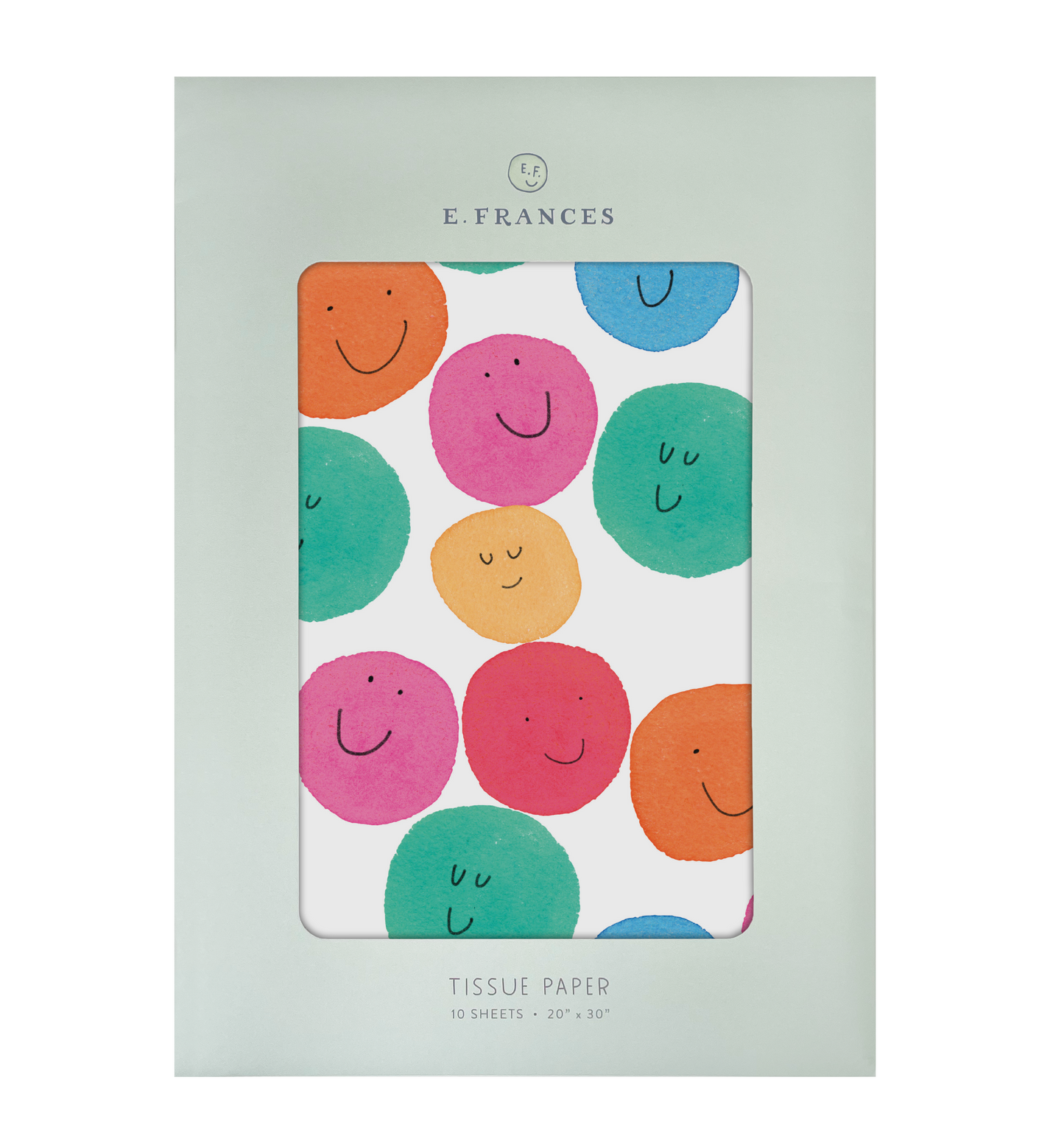 Smiley Tissue Paper Gift Wrap