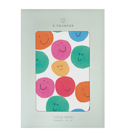 Smiley Tissue Paper Gift Wrap