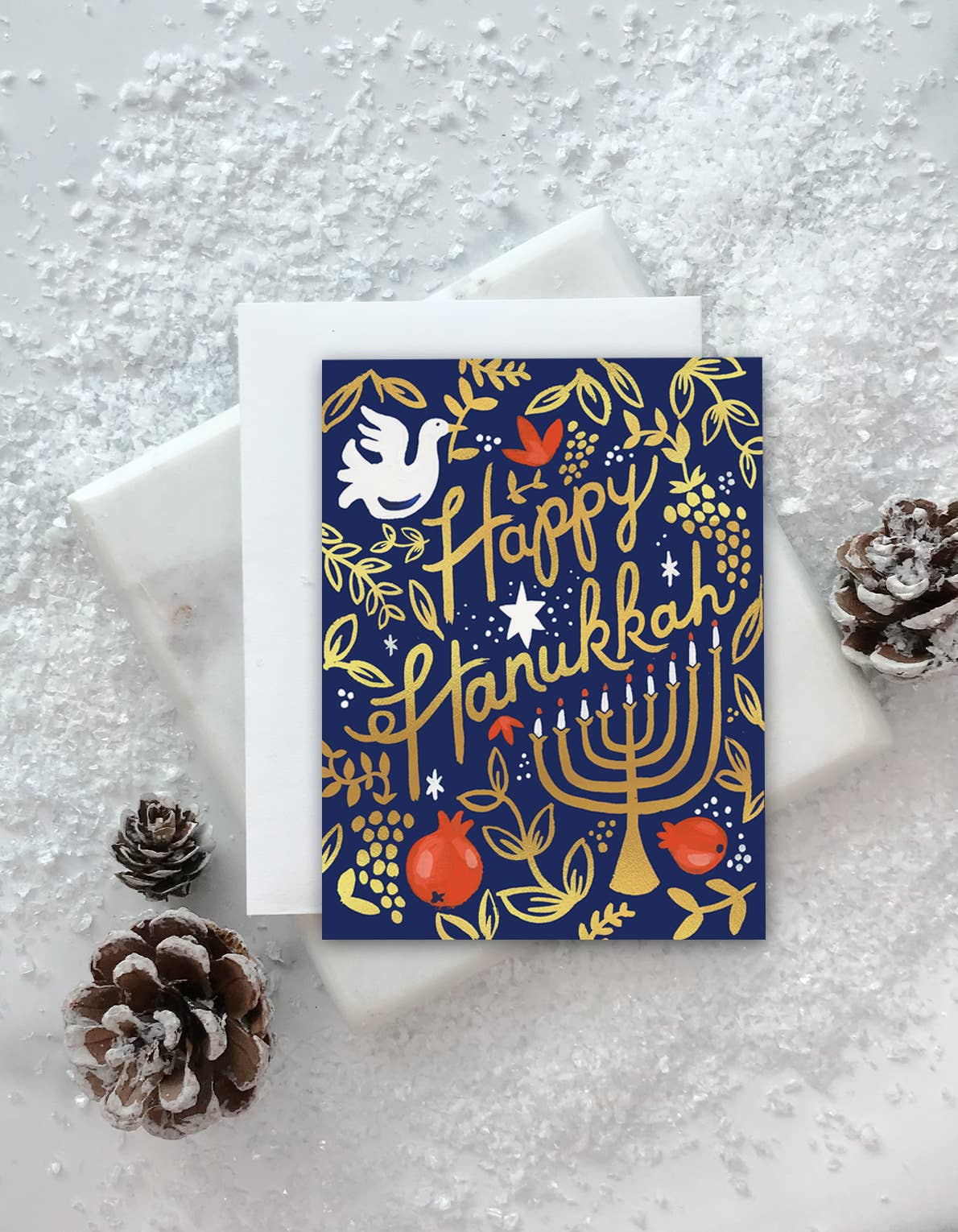 Hanukkah Pomegranates Card