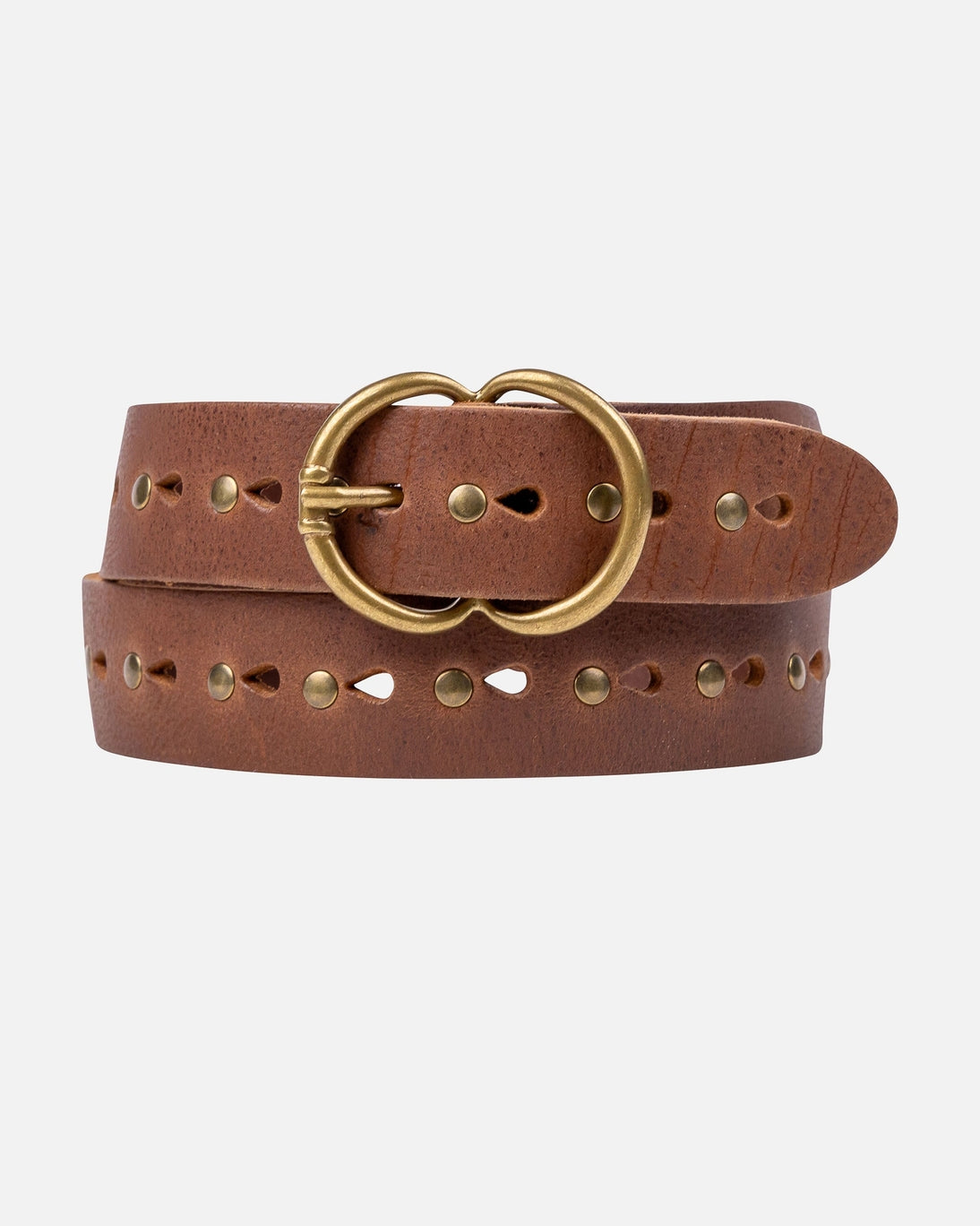 Benice Studded Leather Belt