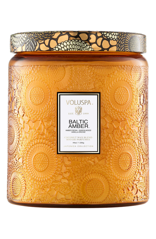 Baltic Amber Luxe Jar Candle