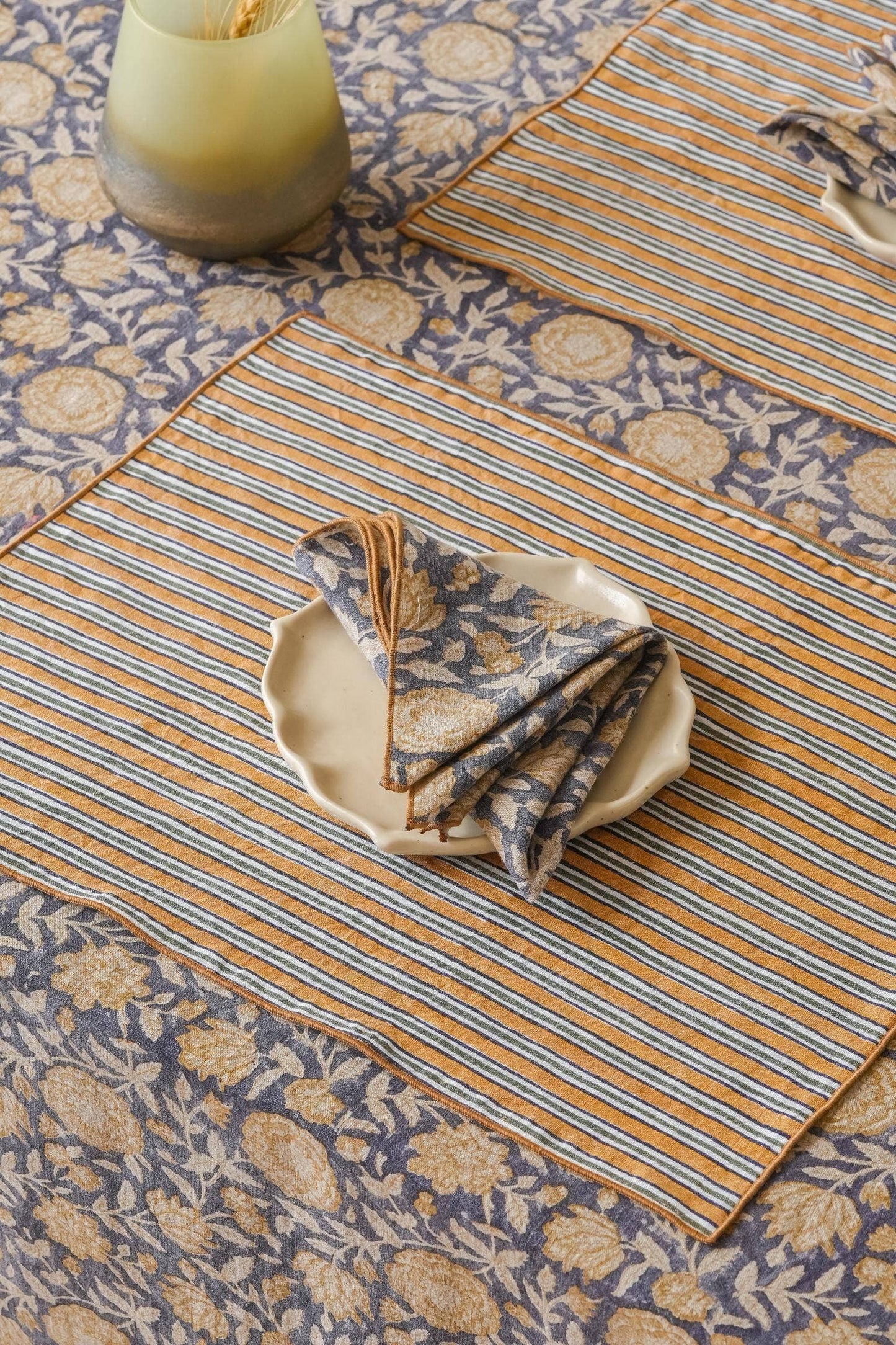 Minimalist Linen Riva Napkin Set of 2