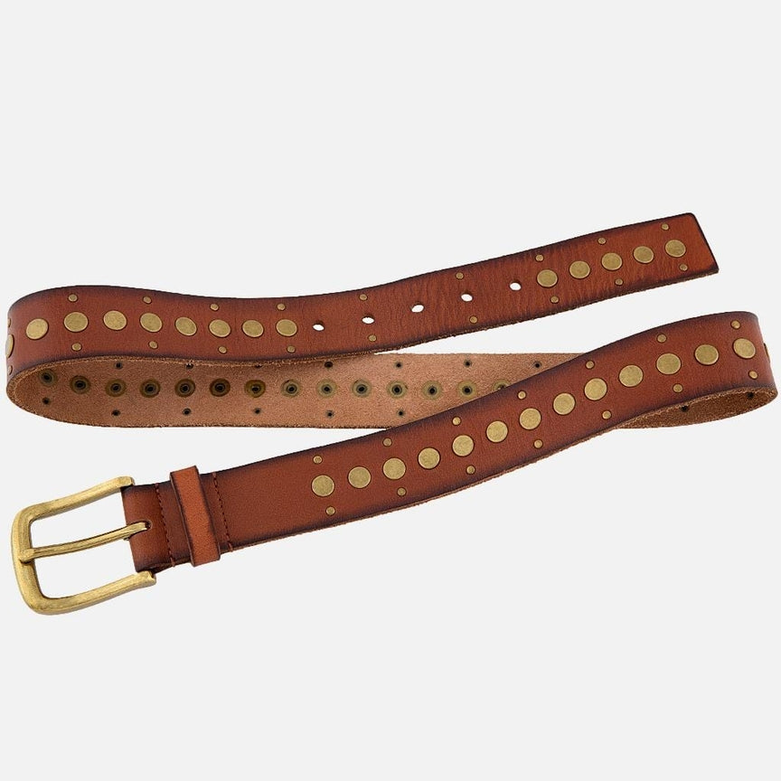 Faye Studded Leather Belt