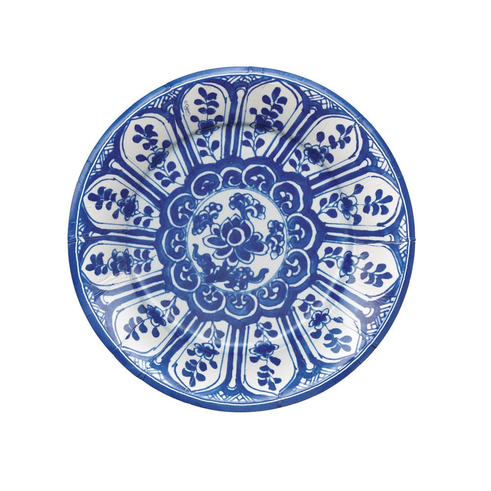 Indigo Garden Dessert Plates