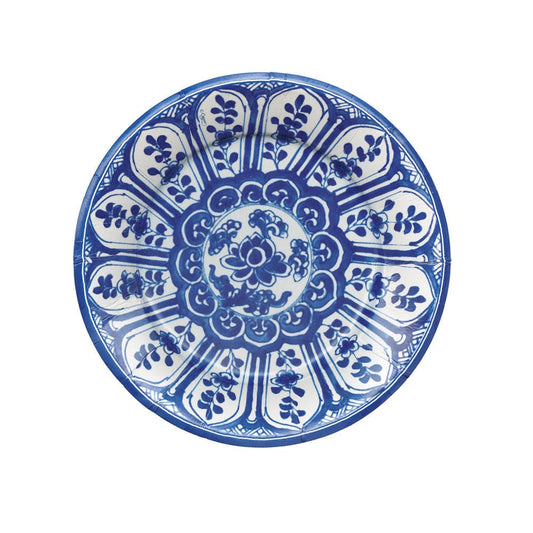 Indigo Garden Dessert Plates
