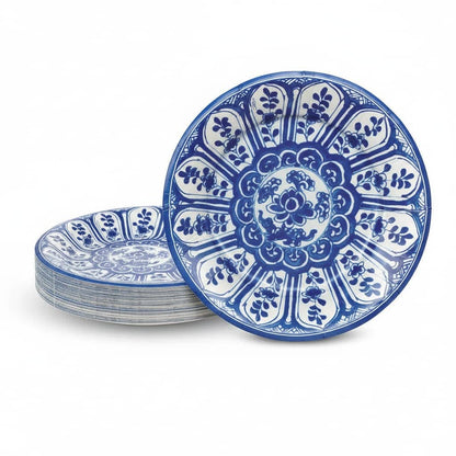 Indigo Garden Dessert Plates