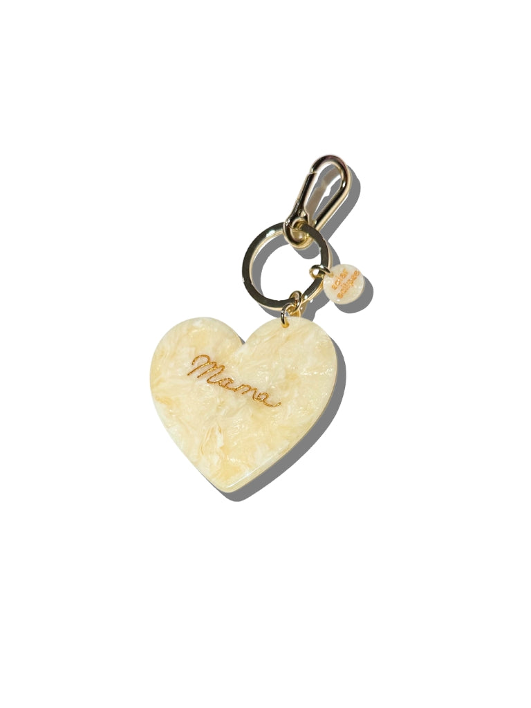Mama Heart Bag Charm
