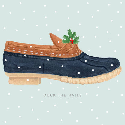 Duck the Halls Card