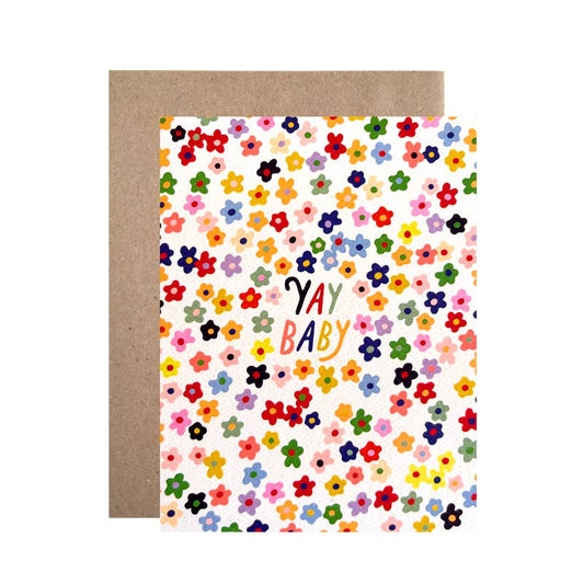 Yay Baby Daisies Card