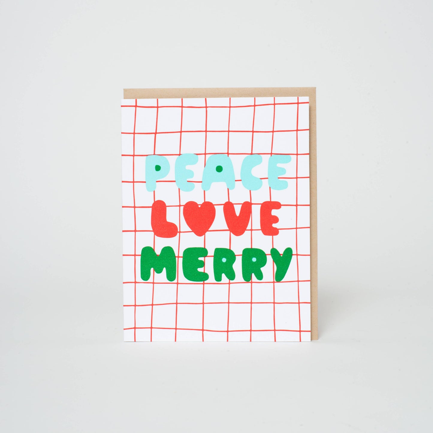 Suzy Ultman Peace Love Merry Card