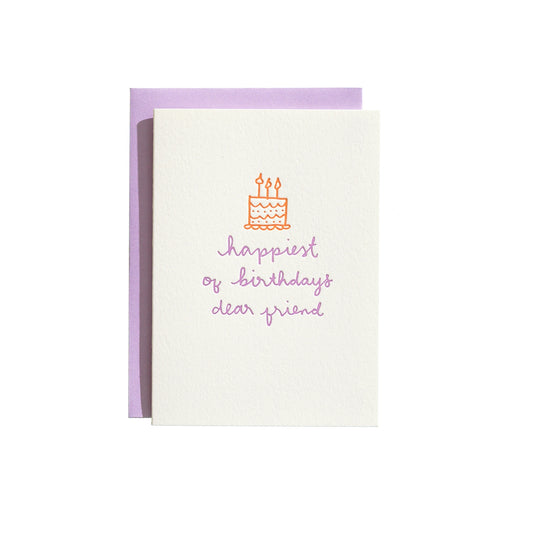 Happiest of Birthdays Greeting Card