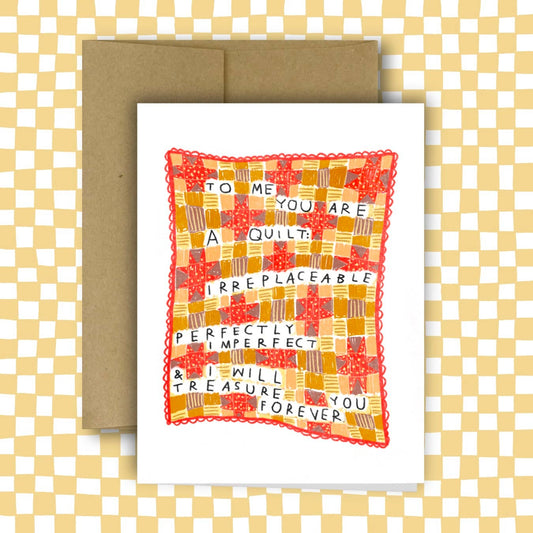 Treasure You Forever Quilt Card