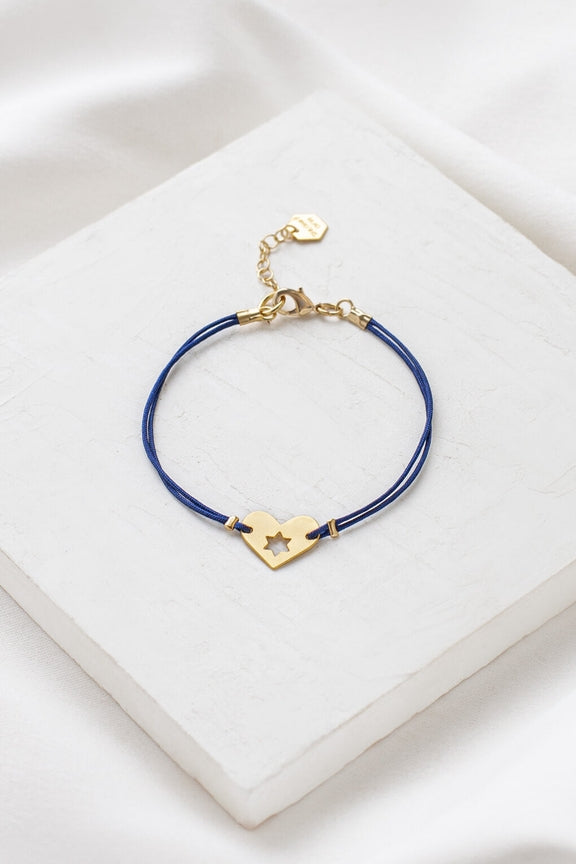 Israel At Heart Bracelet