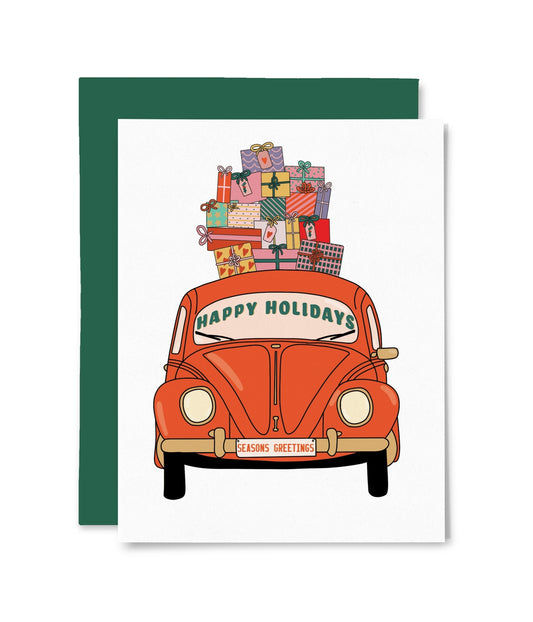 Holiday Beetle Card