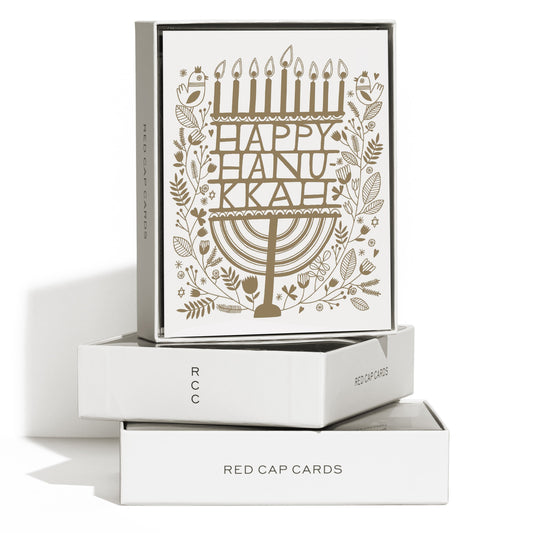 Hanukkah Candles Card - Boxed Set