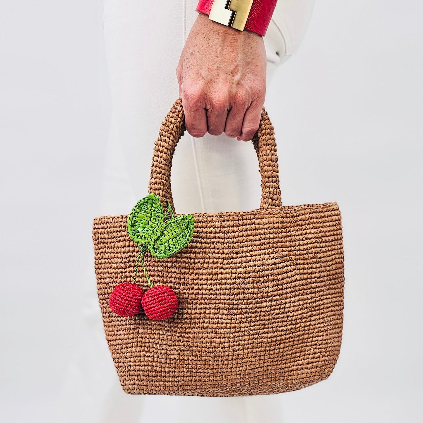 Mini Mae Raffia Bag