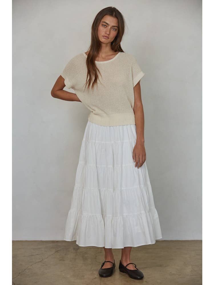 See Through Pullover Top