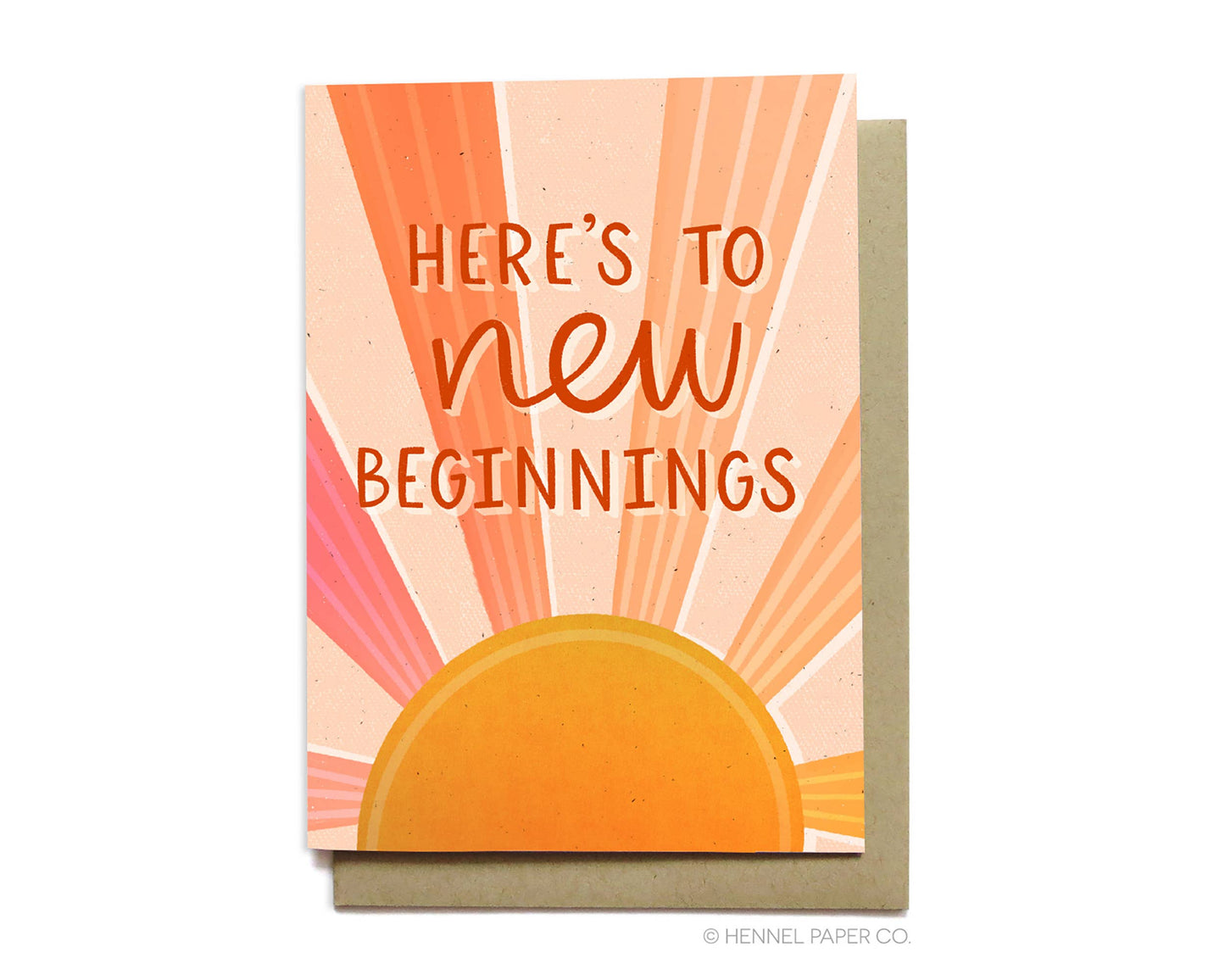 New Beginnings Divorce Card