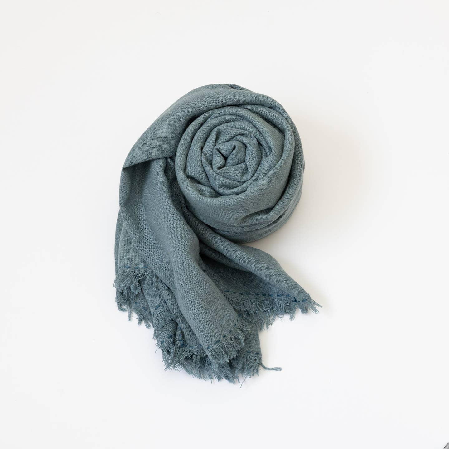 Silk Noil Wrap Scarf