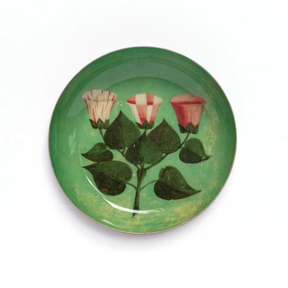 Festival of Flowers Round Tray