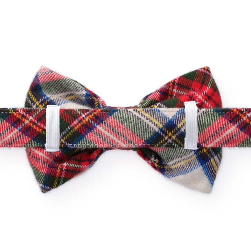 Regent Plaid Dog Bow Tie