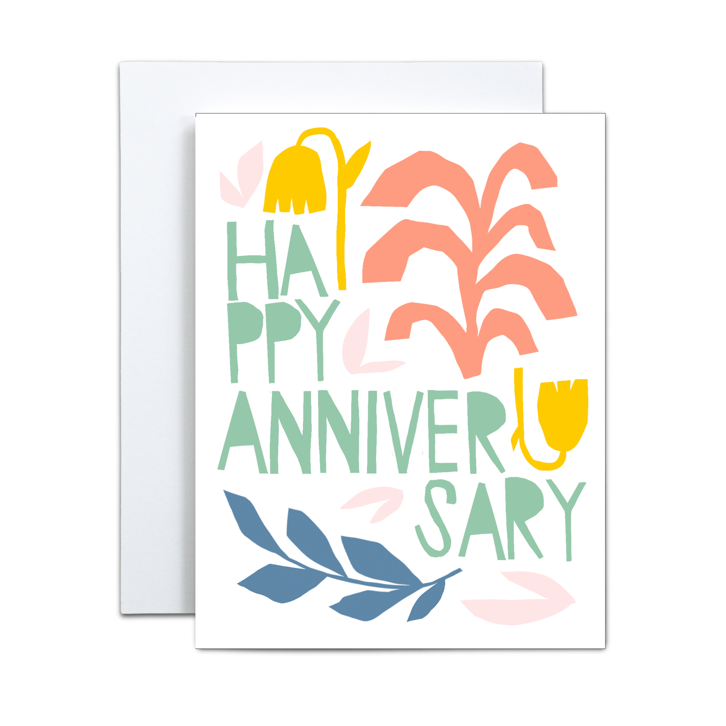 Anniversary Floral Card