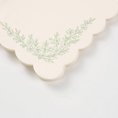 Floral Elegance Guest Towels
