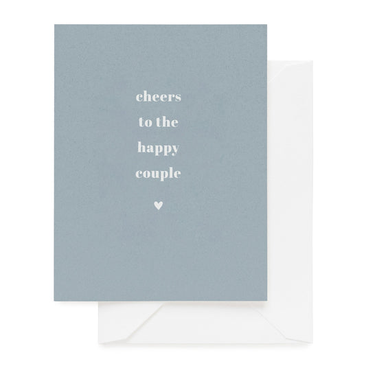 Cheers To the Happy Couple Card