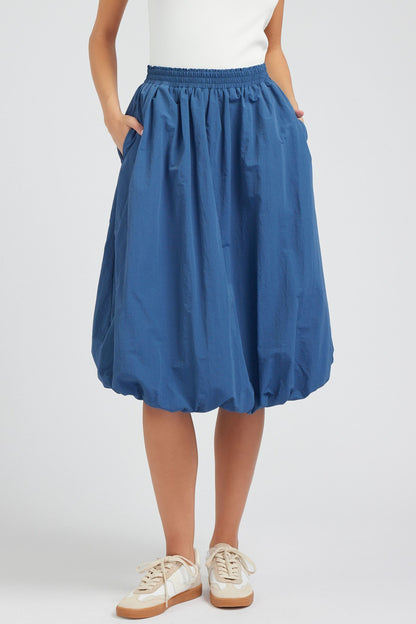 Bubble Hem Skirt